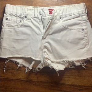 Levi high waisted shorts